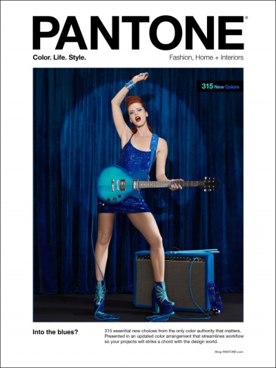 Blue Guitar, Blue Amp, Blue Curtains