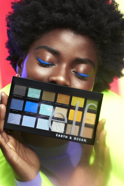 Model Wemi in a Graphic Color Pop