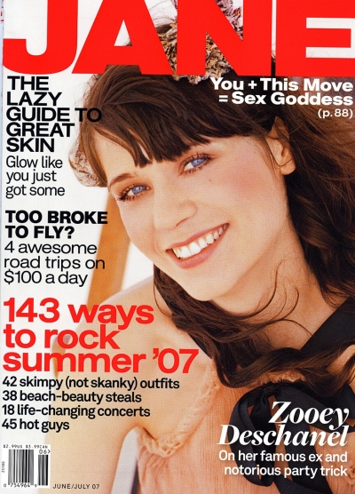 Chris-Gaskill-Ellen-Von-Unwerth-Jane-Zooey-Deschanel-Cover