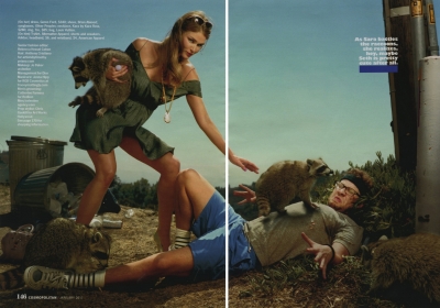 Chris-Gaskill-Martin-Schoeller-Cosmopolitan-Seth-Rogen-Raccoons