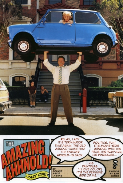 Chris-Gaskill-Sam-Jones-Esquire-Arnold-Schwarzenegger-HoldingCar
