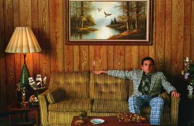 Chris-Gaskill-Sam-Jones-Fade-In-Evan-Almighty-Steve-Carell-SittingWoodPanel
