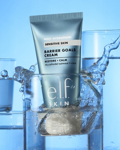 e.l.f. SKIN - Hero shot of Holy Hydration! Barrier Goals Repair Cream (57401) - narrative focus