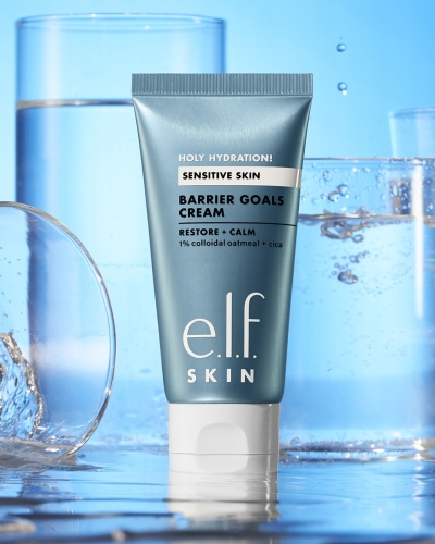 e.l.f. SKIN - Hero shot of Holy Hydration! Barrier Goals Repair Cream (57401) - narrative focus