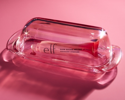 Butter Dish Shot of Glow Reviver Melting Lip Balm - Strawberry Shortcake (82487)