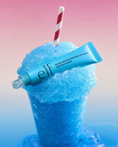 e.l.f. Cosmetics - Glow Reviver Melting Lip Balm - Blue Razz Slushy (85274)