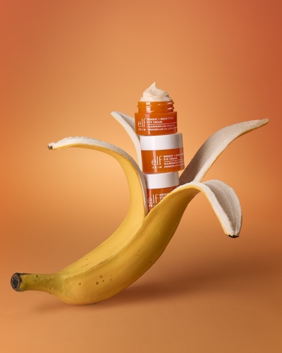 e.l.f. SKIN - Bright + Brew-tiful Eye Cream (57207) w/ banana