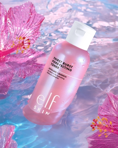 e.l.f. SKIN - Hero shot of Holy Hydration! Thirst Burst Pore-fecting Toner (57588) for US