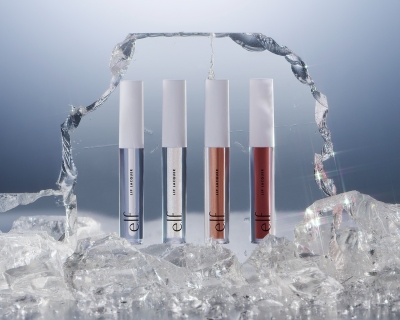 GIF of Gifts under $10 -  Lip Lacquer in Clear (22181), Bubbles (29964), Wild Rose (29961), & Moody (29960)